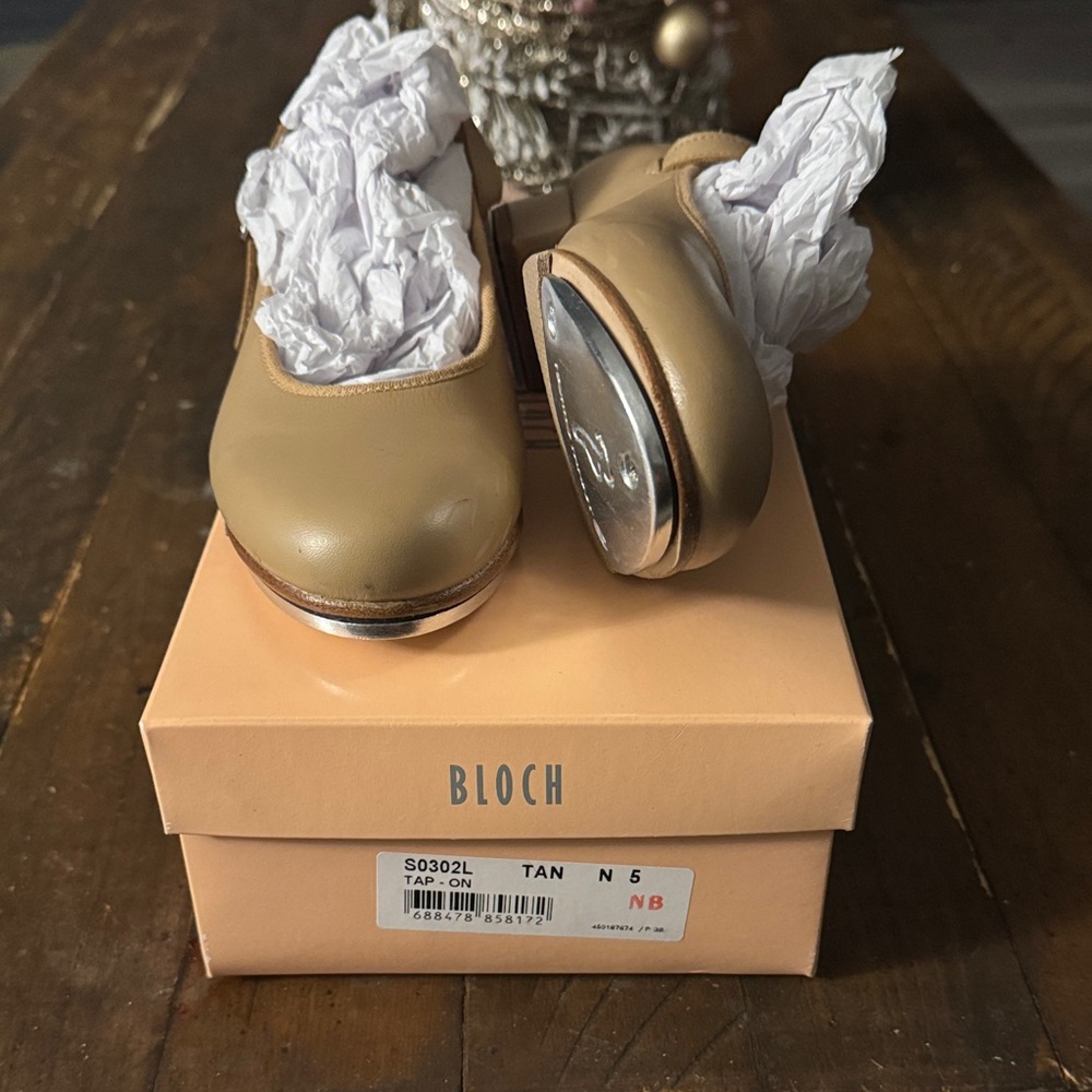 Bloch Tan Tap-On Tap Shoes